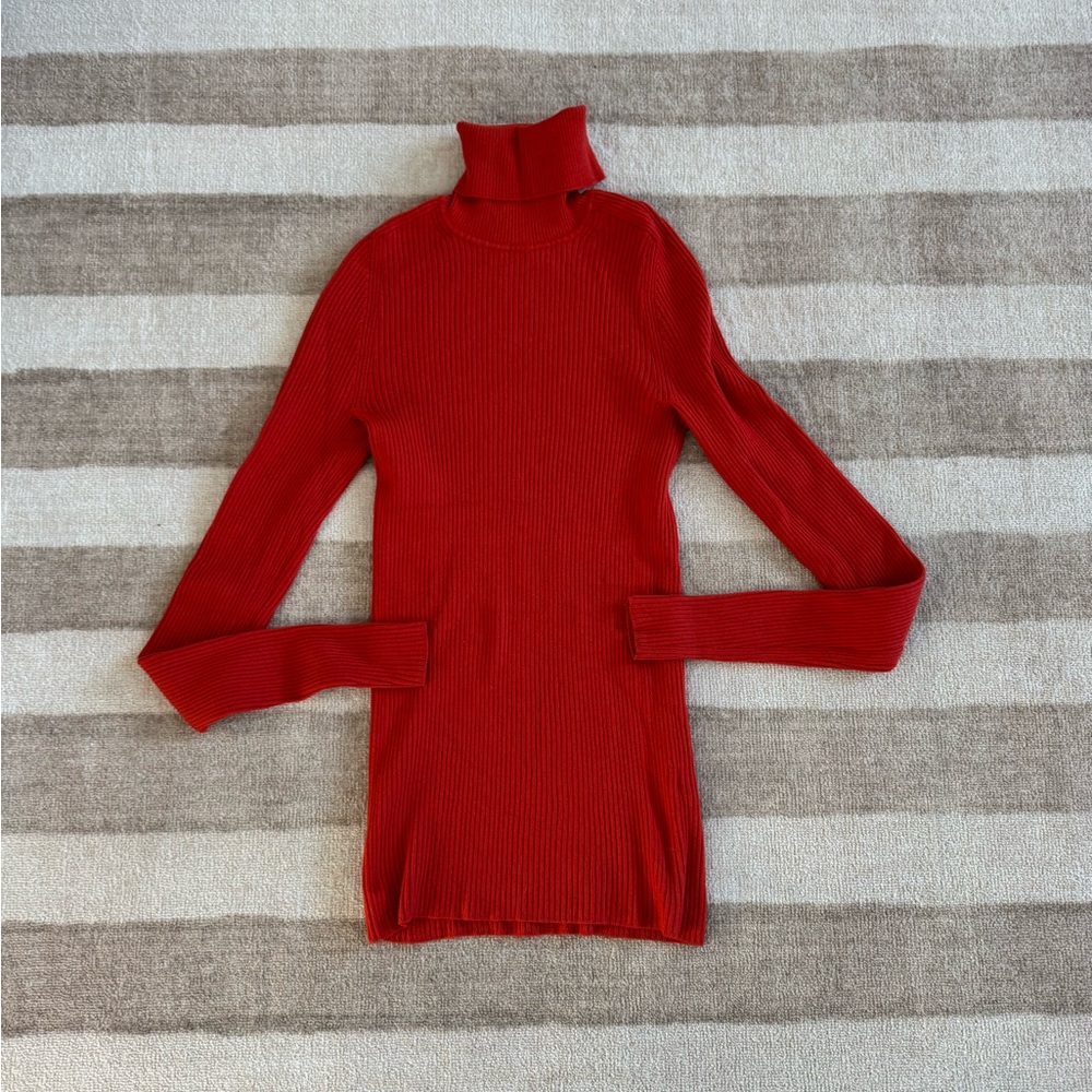 Everlane Ribbed Knit Turtleneck Sweater